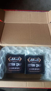 Two woRdPlayinG game boxes shipped together in box.
