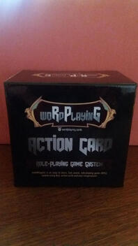 woRdPlayinG box standing front view